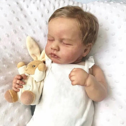 20 Inches Sleeping Reborn Dolls With Blonde Hair -Loulou