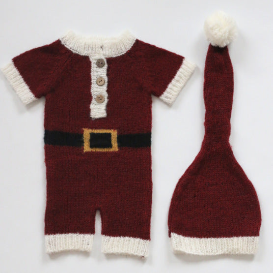 Christmas Knitted outfit for 20-24 Inches Dolls