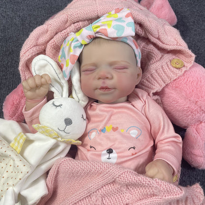 19 inch Joanne Realistic Sleeping Reborn Doll-Pascale