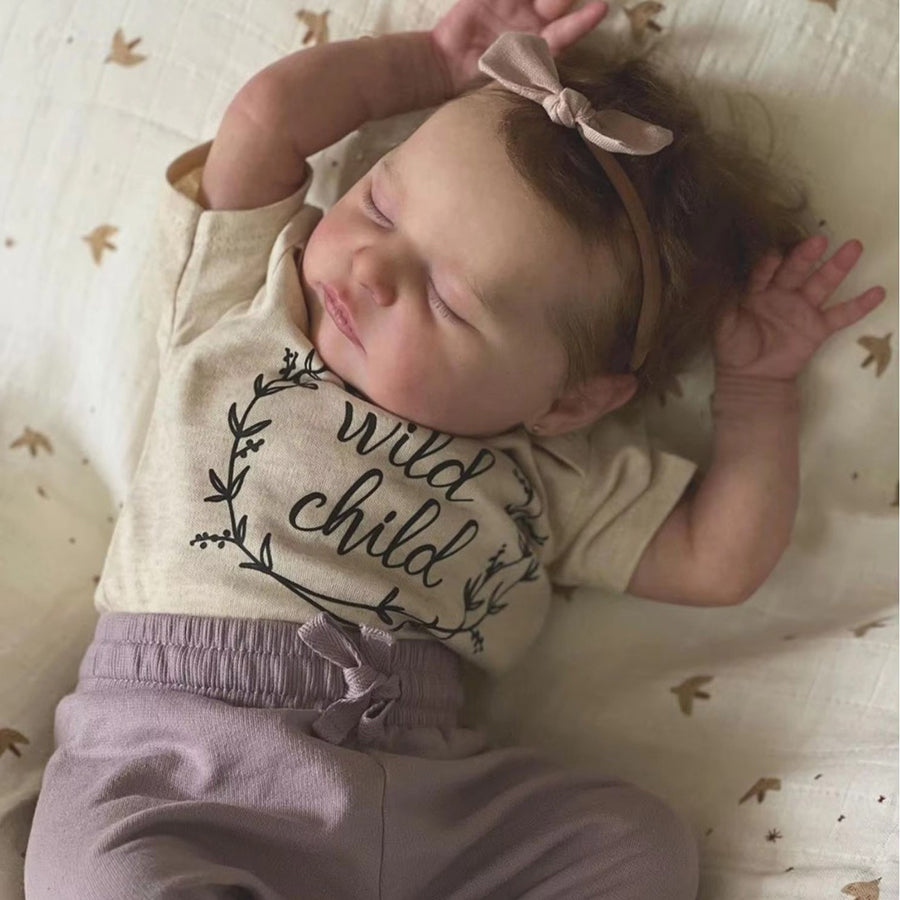 20 Inches Hedy Closed Eyes Reborn Doll-Laura