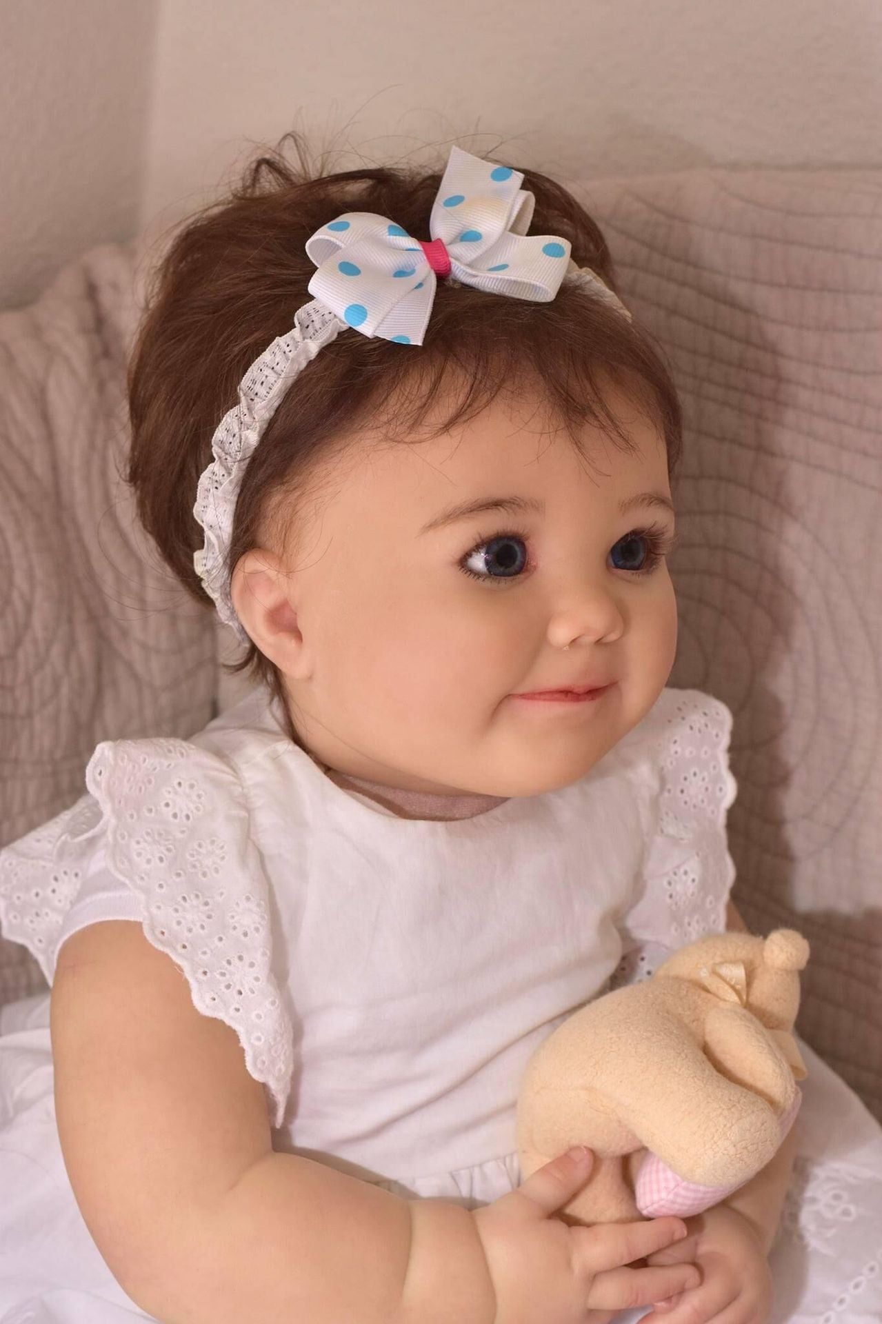 Sylvia 24 Inches 60cm Open Eyes Short Hair Reborn Doll-June Awake