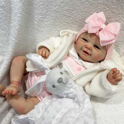 Barry 19 inches Open Eyes Reborn Dolls -Vivienne