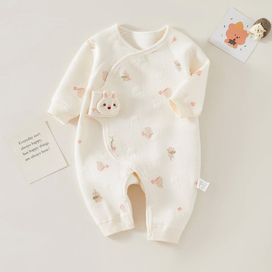 Rabbit Long Sleeve Warm Romper for 20-27 Inches Reborn Dolls