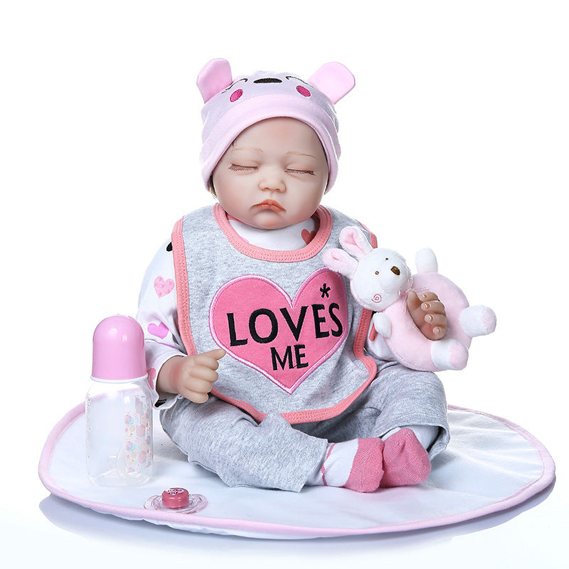 22 inch 55cm sleeping Realistic reborn baby girl doll