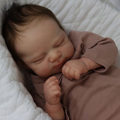 19 Inches Jessie Lifelike Close Eyes Reborn Baby Doll