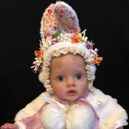 12 Inches Sweet Wendy Open Eyes Reborn Doll Girl-Flo Fairy Serie