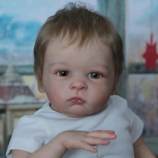 22 inches Open Eyes Reborn Dolls-Oskar