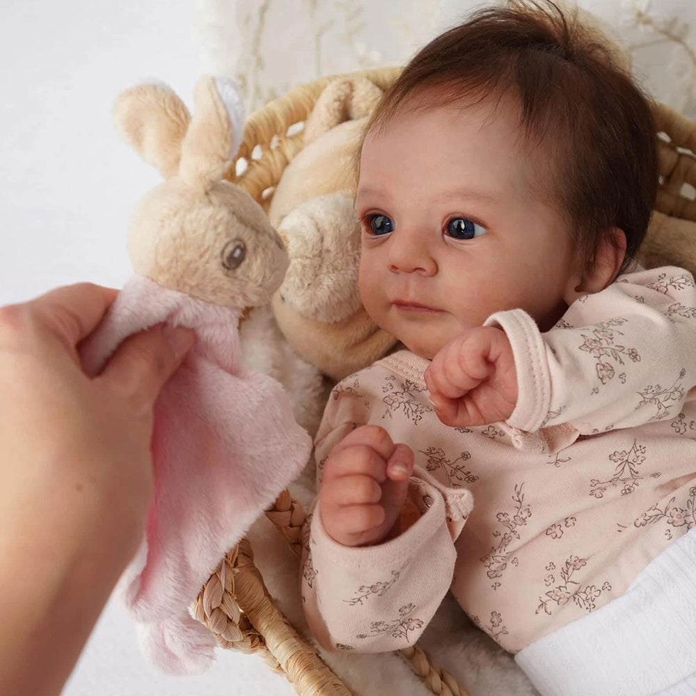 19 inches Open Eyes Ophelia Reborn Dolls-Felicia