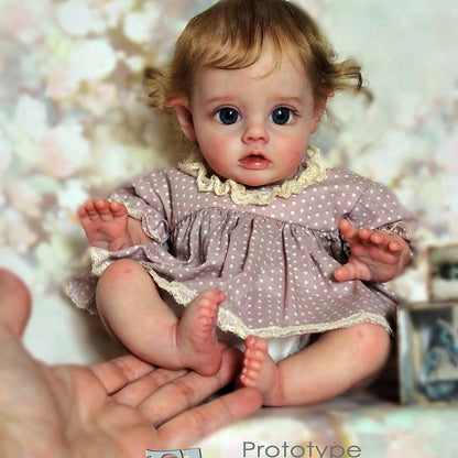 12 inches FLO Mini fairy kit DIY Unpainted Reborn Doll Kit