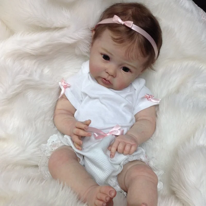 20 Inch Lifelike Open Eyes Reborn Dolls Grace - Raven