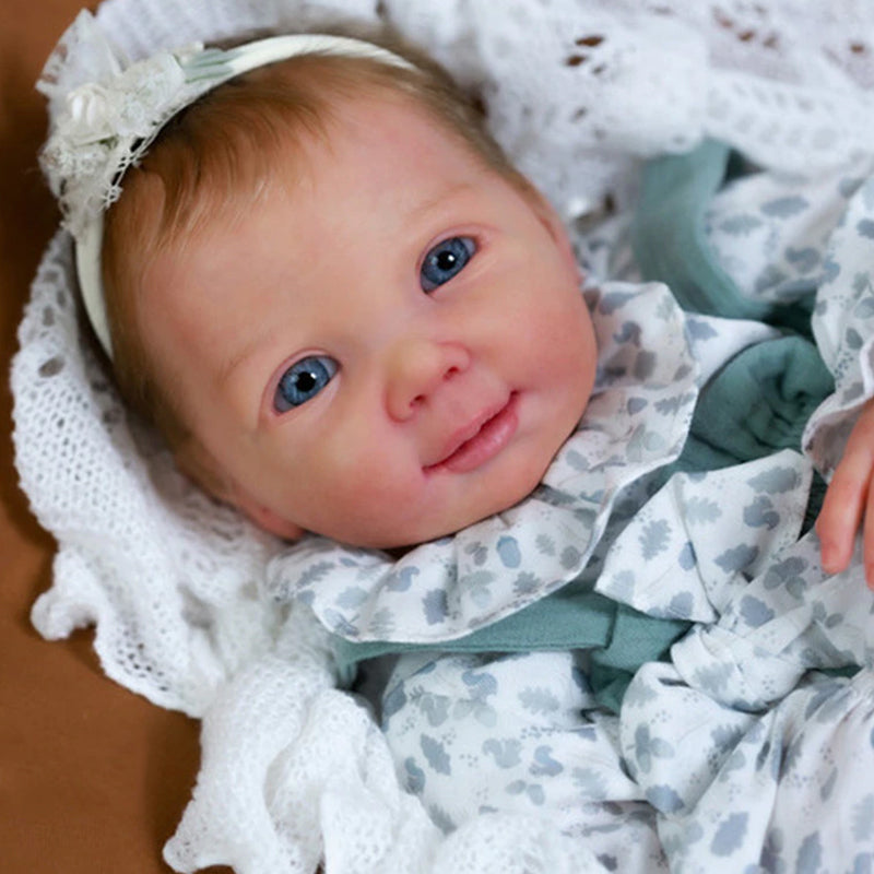 21 inches Fleur Sweet Face Soft Vinyl Unfinished Reborn Doll Kit