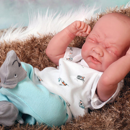 14 Inches Baby Boy Crying Preemie Berenguer Life Like Reborn Doll