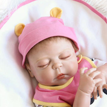 22 inch 55cm Full Silicone Reborn Dolls Girl