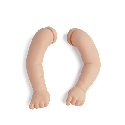 20 inches Rosalie DIY Blank Unpainted Closed Eyes Reborn Doll Kit