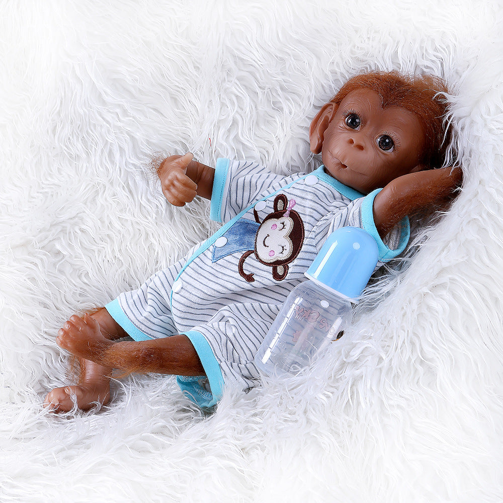 18'' 46cm 100% Handmade Reborn Monkey Baby Doll