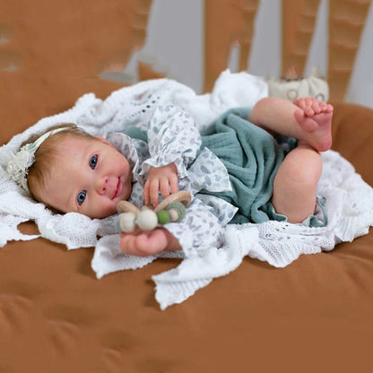 21 inches Fleur Sweet Face Soft Vinyl Unfinished Reborn Doll Kit