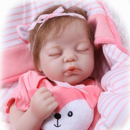 22'' Lifelike Cloth Dolls Reborn Dolls Girl