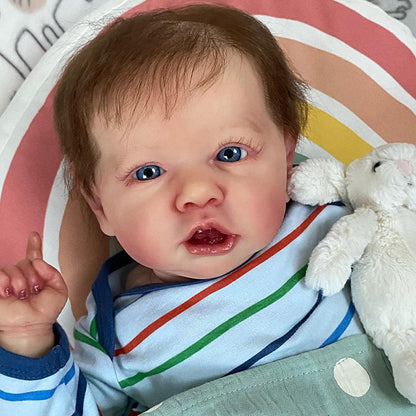 22 Inches Realistic Look Real Reborn Babies Doll Boy-Saskia Series