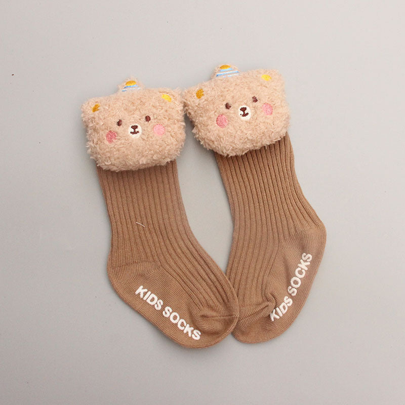 Little Bear Baby Hat and Socks 2 Piece Set