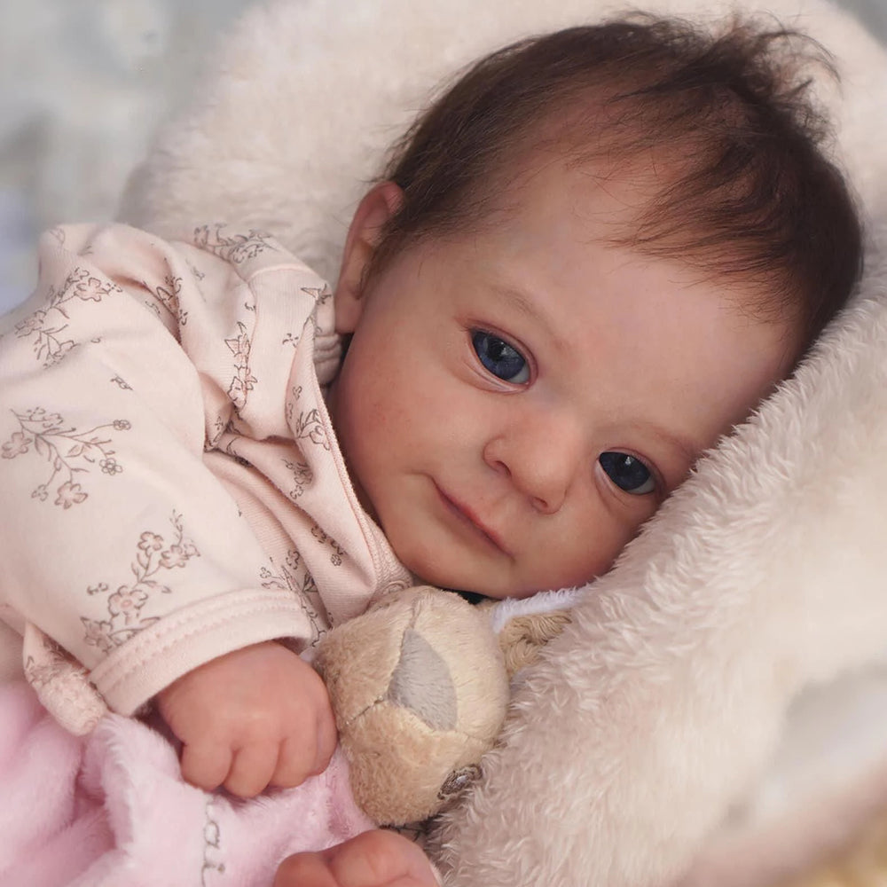 19 inches Open Eyes Ophelia Reborn Dolls-Felicia