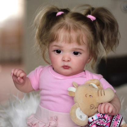 19 Inches Vivien Open Eyes Reborn Dolls Girls-Jocy