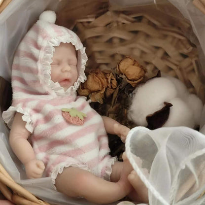 6 Inch 15cm Closed Eyes Reborn Dolls Twins-Darren