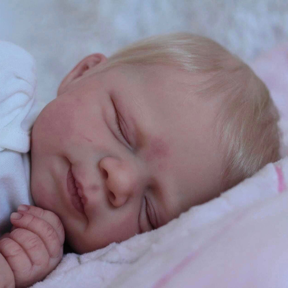 19 Inches Realistic Blonde Hair Reborn Dolls