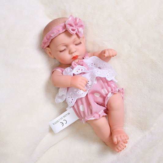 30cm Mini Hallen Sleeping Reborn Baby Girls