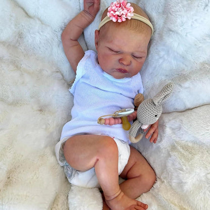 20 Inches Lindsay Closed Eyes Reborn Dolls-Laura