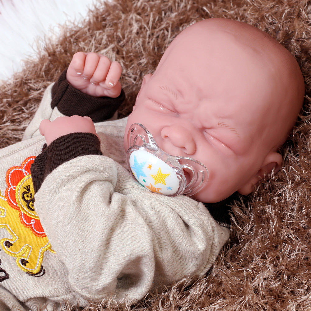 14 Inches Crying Preemie Berenguer Life Like Reborn Doll Baby Boy