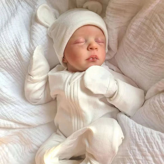 18 inches lifelike Closed Eyes Reborn Doll-Jude