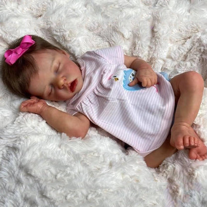 17" Kalren Realistic Reborn Dolls Baby Girl-Twin A