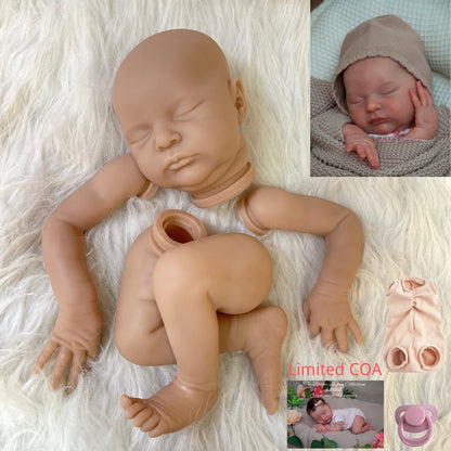 20 Inches Closed Eyes Unfinished Doll Kit Reborn Laura