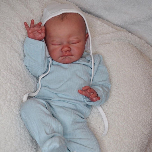 22 Inches Lifelike Sleeping Landon Reborn Doll Boy-August Series