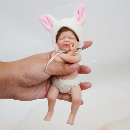 6 inch 15cm smile reborn mini doll April