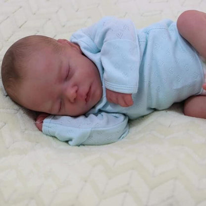 18 Inch Sleeping Kerwin Closed Eyes Reborn Doll Boy-Darren