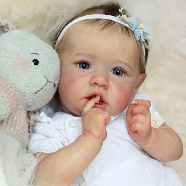 22'' Sweet Dakoda Reborn Baby Doll Girl-Saskia Series