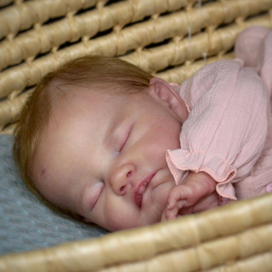 19 Inches Lifelike Closed Eyes Yetta Reborn Doll Girl-August Series