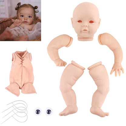 22 inches Sue-Sue DIY Blank Unpainted Open Eyes Reborn Doll Kit