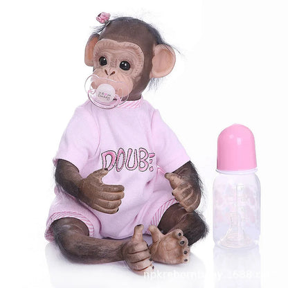 New 40CM Handmade Detailed Painting Reborn Baby Monkey