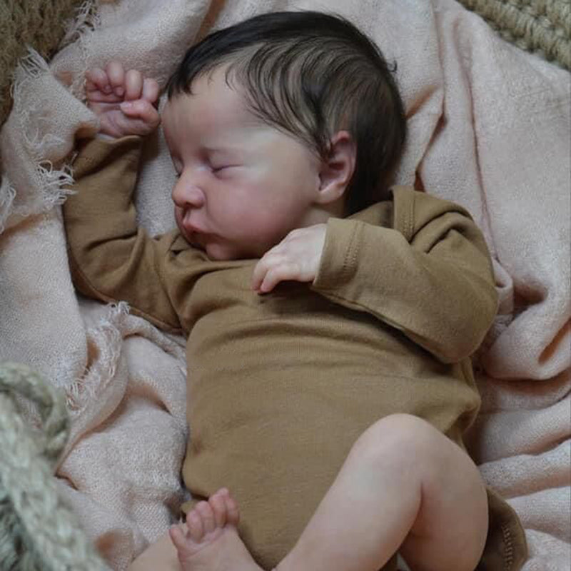 18 Inches George Lifelike Silicone Reborn Doll boy