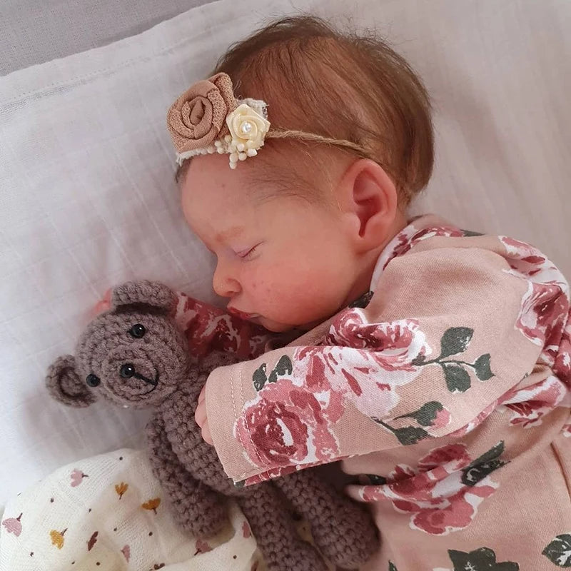 20 Inches Sweet Elsie Sleeping Reborn Doll Girl-Rosalie Serie