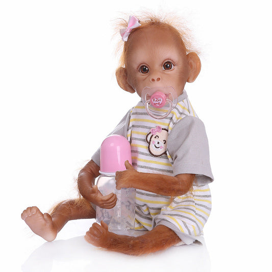 45CM Handmade Very Detailed Painting Reborn Baby Monkey