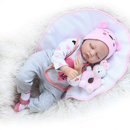 22 inch 55cm sleeping Realistic reborn baby girl doll