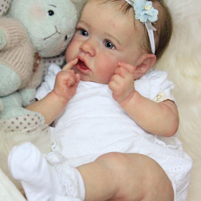 22'' Sweet Dakoda Reborn Baby Doll Girl-Saskia Series