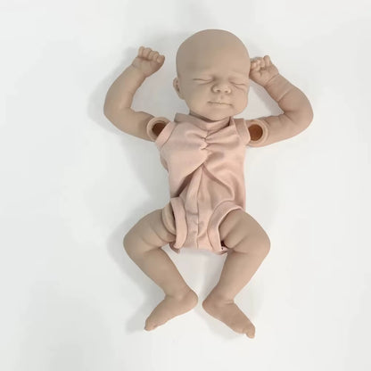 19 Inches Closed Eyes Unfinished Doll Kit Reborn Pascale