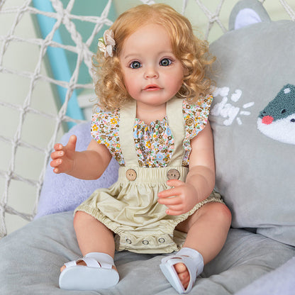 22 Inches Lifelike Sweet Abigail Reborn Doll Girl- Suesue Series