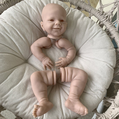 22 Inches Open Eyes April DIY Blank Reborn Doll Kit