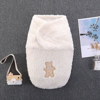 Plush Baby Sleeping Bag For 16-24 Inches Reborn Dolls