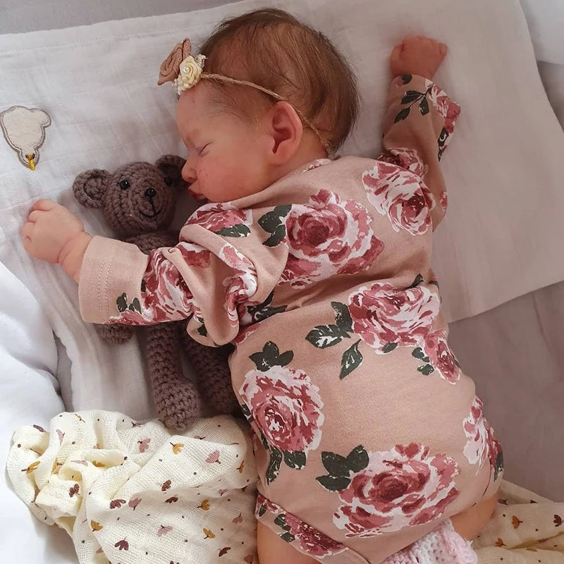 20 Inches Sweet Elsie Sleeping Reborn Doll Girl-Rosalie Serie